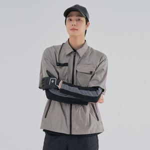 [레노마골프] 남성 우븐 카라 반팔 점퍼 RMJUM1306-311