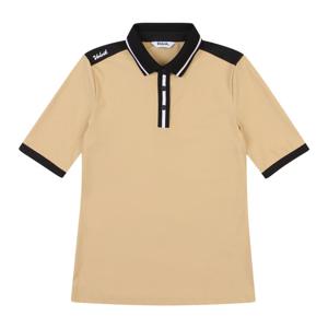 [볼빅어패럴] 여성 골프 5부소매 폴로 티셔츠 VLTSN304_BE