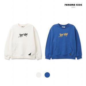 [레노마키즈] 포켓삼각배색포인트맨투맨(R2332T106)