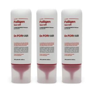 닥터포헤어 폴리젠 씨솔트 스케일러 두피스케일링 허브향 300g 3개 Ss