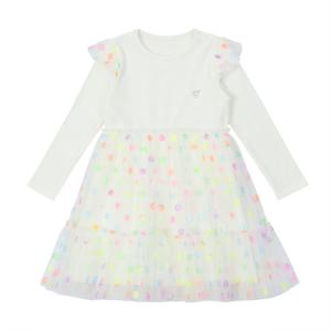 [티파니(정상)]T41KKO020 - IV 멀티 도트 원피스