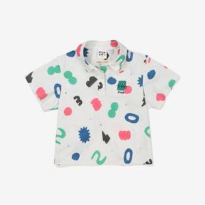 [휠라키즈]휠라X수수진 플레이풀셔츠 (FK2SHF2S01X_BOW)