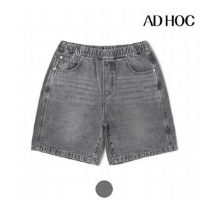 [애드호크]남성 데님 풀밴딩 쇼츠(HA5DP10)