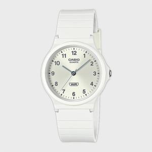 CASIO 카시오 MQ-24B-7B 저소음 학생 수능 화이트 손목시계