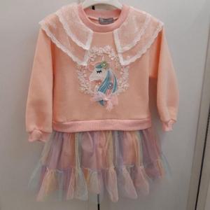 TALENTKIDS (쁘띠앙팡) HC24 PC스노코지유니콘핑크겨울원피스 PCV75GOP87