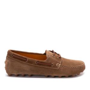 토즈 카멜 브라운 스웨이드 로퍼 XXM52K05300 RE0S818