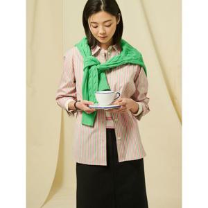 [빈폴레이디스] 오버핏 셔츠 라이트핑크 (BF5264S02Y)