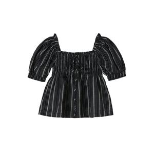 [랩]에스닉 퍼프 스퀘어넥 블라우스(AQ2WB647)