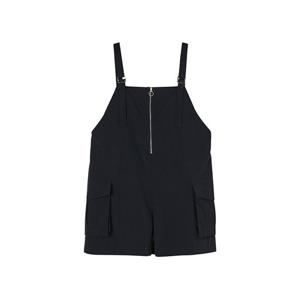 [랩]집업 포켓 포인트 미니 점프 슈트(AQ2WO573)