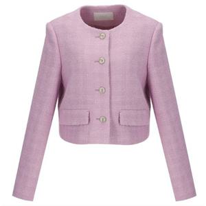 [비지트인뉴욕]플랩 포켓 부클 트위드 재킷(VB3JK73-EMA)