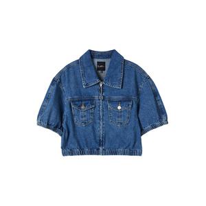 [랩]포켓 퍼프 집업 데님자켓(AQ2DZ460)