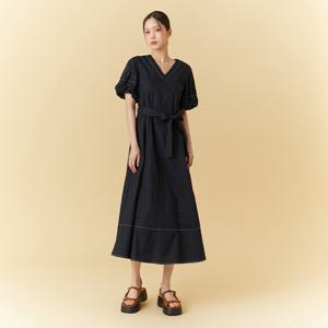 [랩]스티치 벨티드 원피스(AQ2WO56C)