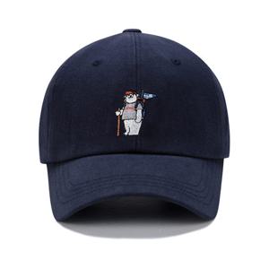 [지프]공용 모자 등산곰 자수 볼캡 JQ2GCU161