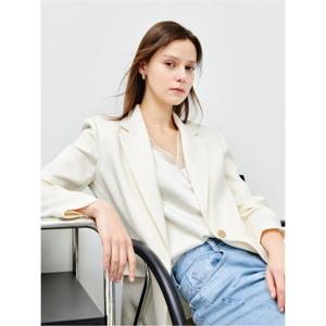 [아이잗컬렉션(피)]네추럴핏 오버사이즈 린넨 재킷 (CR4A0JK121)