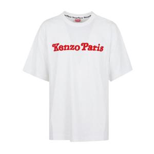 겐조 반팔 티셔츠 FF55TS5474SG02 OFF WHITE DOM