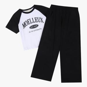 [일로딜로]데일리 와이드 팬츠 세트 IDSM25350