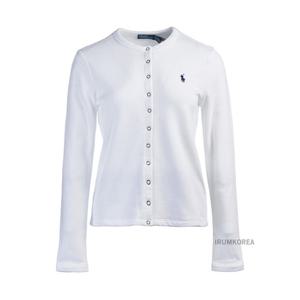 [폴로 랄프로렌] SS25 여성 테리 로고 가디건 211941177 004