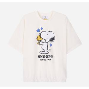 [클라이드]여성 스누피 오버핏 반팔티셔츠 FPBTS770
