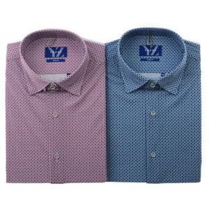 [예작]YJEMUA654_밑단일자 져지스판 프린트 슬림핏반소매