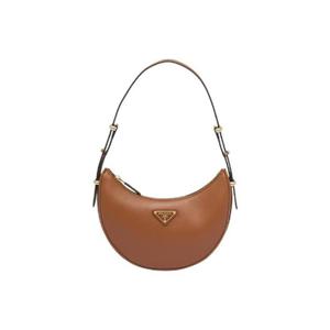 프라다 아르케 레더 숄더백 꼬냑 1BC194-ASK-F0XUG