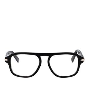 디올 블랙 프레임 렉탱귤러 풀 림 아세테이트 안경테 DM50113I