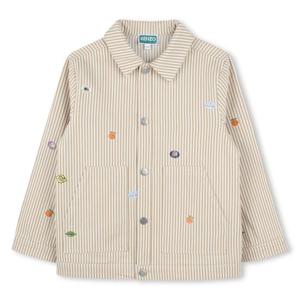 [겐조키즈][FRUITS STICKERS]프루트 스티커 스트라이프 자켓(14A) Z255AFJ323