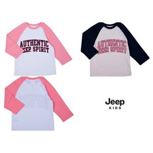 [지프키즈]라글란 소매배색 7부티[120-155]KL2TSU017DJ