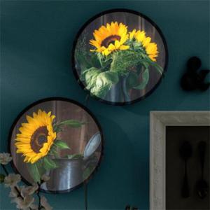 아트박스/꾸밈 nh796-LED액자25R_재물과행운의해바라기