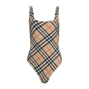 버버리 베이지 원피스 수영복 8100758 B9368