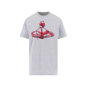 비비안웨스트우드 반팔 티셔츠 3G01003W J001M P001 Grey