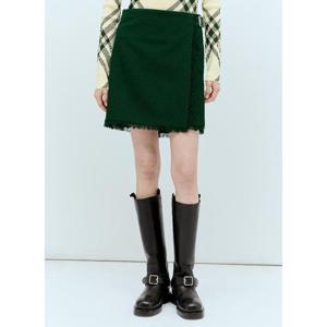 26 SS 버버리 여성 울 킬트 bur0255035blk