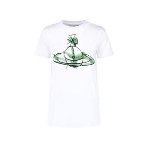 비비안웨스트우드 반팔 티셔츠 3G01003X J001M A401 White