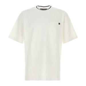 돌체앤가바나 화이트 피케 티셔츠 G8ST3ZHU7UT W0800