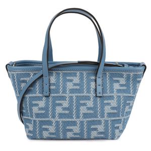 라프리마 펜디 블루 데님 FF 자카드 미니백 8BS096-AUPX-F1SKL