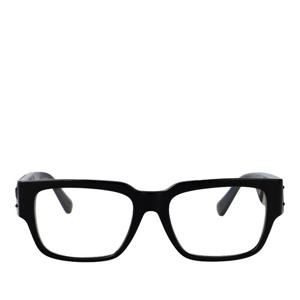 베르사체 렉탱귤러 풀 림 블랙 프레임 안경 0VE3350 5360 55