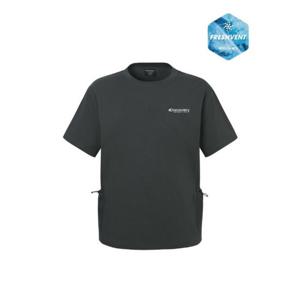 디스커버리반팔티 AQS DMTR67053-DGS 프레시벤트 워시드 남성 경량 하이브리드 반팔 티셔츠