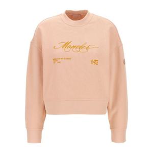 몽클레어 핑크 크루넥 맨투맨 K20938G00007 899V4519