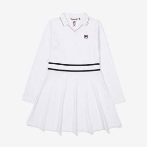 [휠라]피케 스판 카라 원피스 (FS2OPF3351F_OWH)