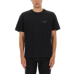 지방시 반팔 티셔츠 BM71NK3YRV001 BLACK DOM