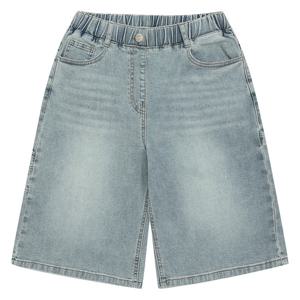 [소이] 여자 봄이월 6부카펜터버뮤다블루진(25F0287)