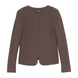 엠포리오아르마니 도브 그레이 쉐브론 패턴 재킷 EW001991 AF16