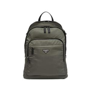 프라다 리나일론 앤 사피아노 레더 백팩 포레스트 그린 2VZ048-2DMG-F0414