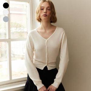 [게스(진)]여성 데일리 V넥 스웨터 가디건 OP1S5790
