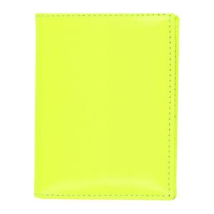 꼼데가르송 브라이트 네온 옐로우 가죽 카드 지갑 SA0641SF YLO
