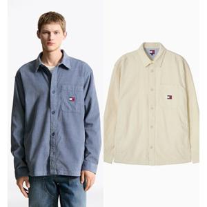 [타미진] T32F6WSH11TMT1 공용 오버핏 브릭 코듀로이 긴팔 카라 셔츠