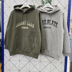 [에꼴리에]에꼴리에 주니어 그라 레터링 더블직 후드티 25C1403