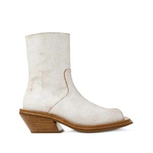 26 SS 캠퍼 랩 퀘탈 스퀘어 토 지퍼 프런트 부츠 A700021004 TP442316741