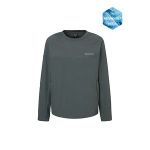 디스커버리긴팔티 AQS DXTR73053-GRD 프레시벤트 폴튼 경량 트레이닝 맨투맨