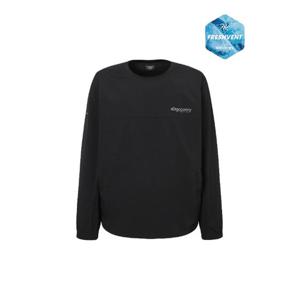 디스커버리긴팔티 AQS DXTR73053-BKS 프레시벤트 폴튼 경량 트레이닝 맨투맨