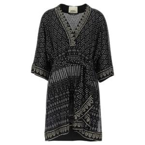 이자벨마랑 숏 원피스 RO0729FAC1K02IBKSI Multicolor